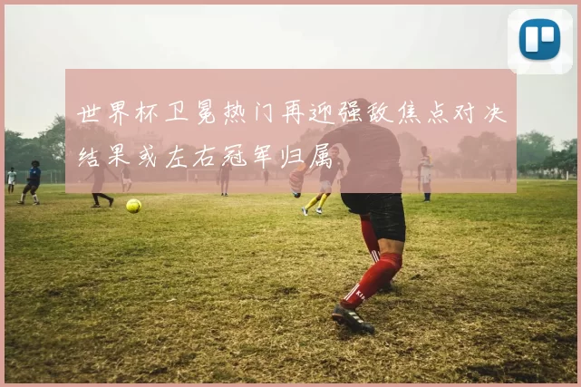 世界杯卫冕热门再迎强敌焦点对决结果或左右冠军归属