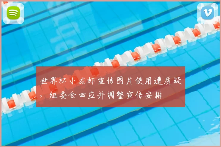 世界杯小龙虾宣传图片使用遭质疑,组委会回应并调整宣传安排